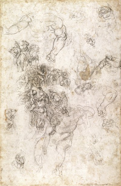 Studio di figure per 